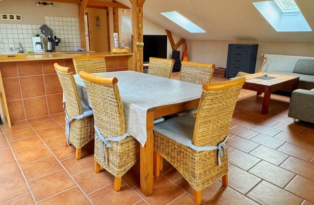 Charming top floor apartment near the Baltic Sea Ideal for families of up to 6 people