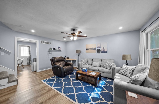Clean, spacious, and fully renovated townhouse with modern charm and comfort.