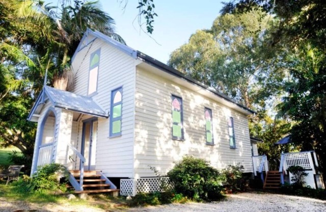 Clouds Old Saint Johns Church