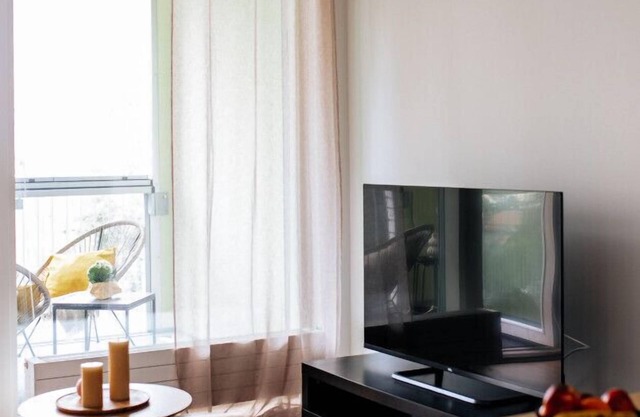 Come in `Vapari` Cozy Studio for three people with own glazed balcony