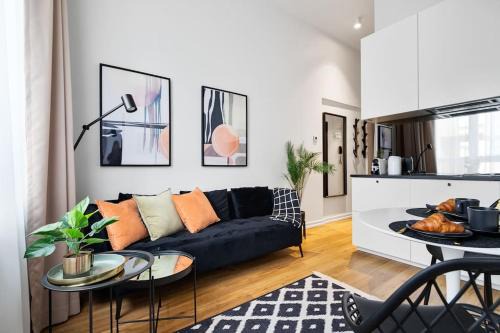 Cool studio at DuoLofts - gym, roof terrace, code lock