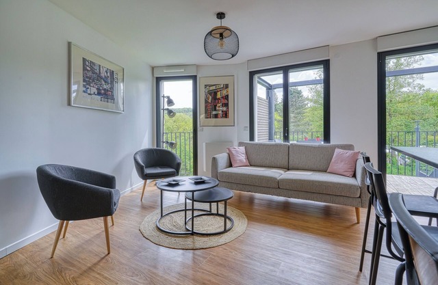 Cosy and bright apartment - Green setting