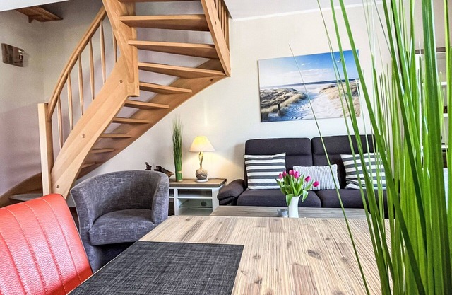 Cosy apartment in villa for 8 guests with WIFI, TV, terrace and pets allowed