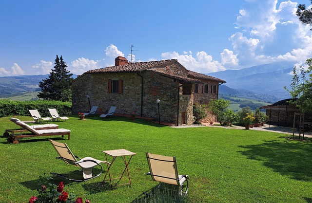 Country house with great views, pool, garden, panoramic terraces, free wifin