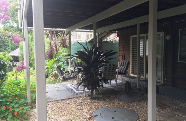 Cozy Comfort is a self contained apartment surrounded by beautiful greenery.