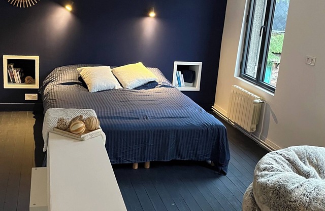 Cozy cottage in charming Les Andelys with AC, WiFi