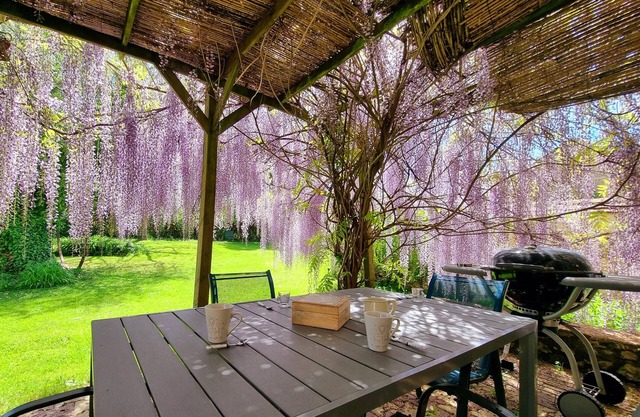 Cozy gîte for 4/5 people with heated swimming pool in black Périgord