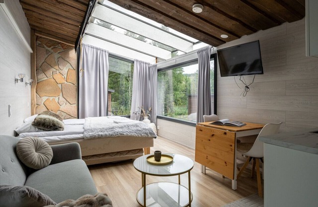 Cozy Suite on Himosranta with Lake Views & Hot Tub