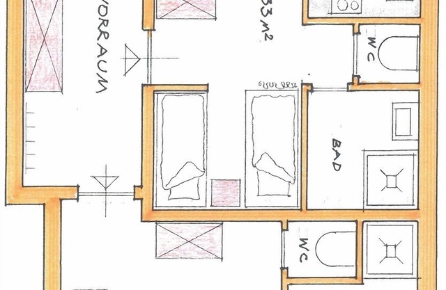 Cozy vacation apartment in the center of Lackenhof
