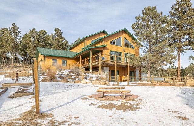 Custer Cabin in the Hills