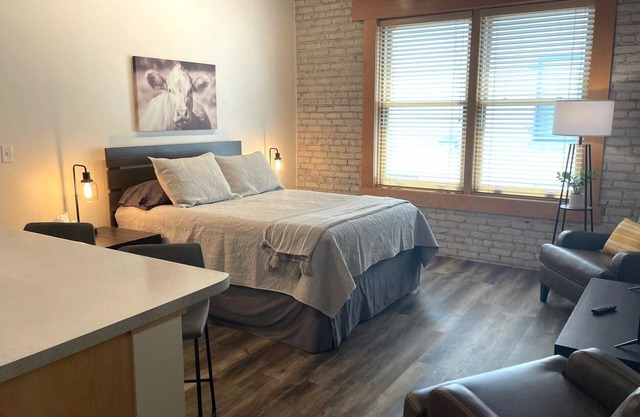 Dakota Suite in Downtown Fargo Historic Building Pet Friendly