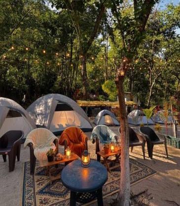 Dawki-Rap campsite camp