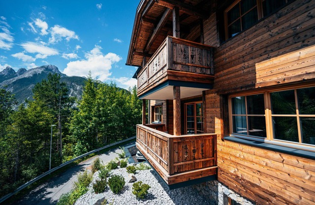 Deer Suite at the gate to the Karwendel