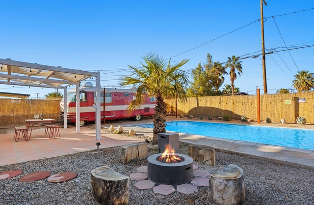 Desert Home w/Pool, Hot Tub, Firepit & Game Room | The Quiet Burn by AvantStay