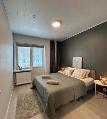 Design and chill two-room condo with balcony near bus- and railwaystation