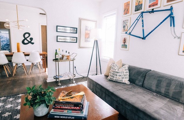Designer Historic Duplex Minutes from Downtown