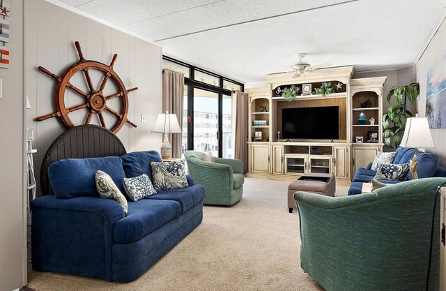 Direct Ocean Views From this 2 Bedroom Sea Terrace Condo with Outdoor Pool!