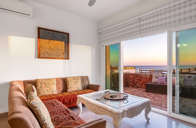 Dog-friendly ocean-view villa with patio, outdoor pool, streaming, partial AC