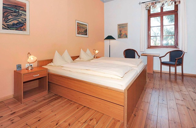 Doppelzimmer - Doppelzimmer Typ B in der Pension Altes Posthaus in Dangast