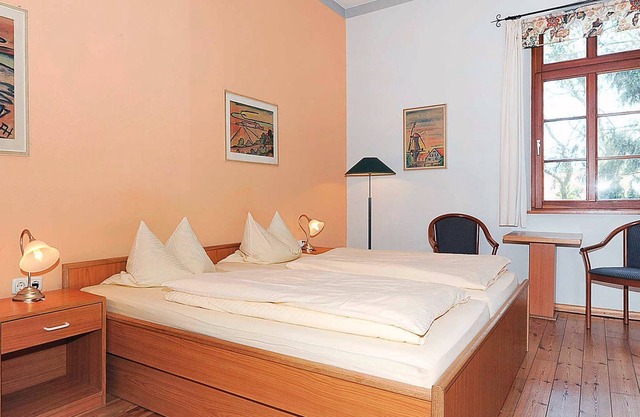 Doppelzimmer - Doppelzimmer Typ B in der Pension Altes Posthaus in Dangast