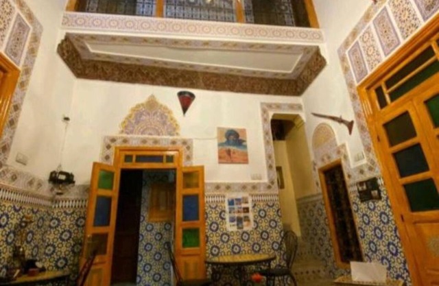 Double room at Riad Drissia with private bathroom and air conditioning