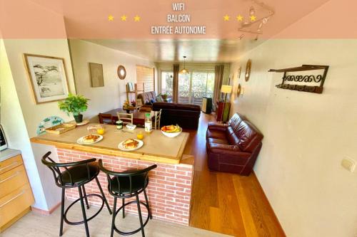 " Douceur Jasmin " Balcon - 7 pers - Wifi - TV