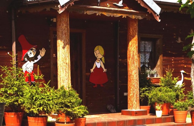 Dworek na Końcu Świata nad Biebrzą na Podlasiu
