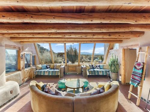 Earthship in Taos - A Sustainable Desert Sanctuary
