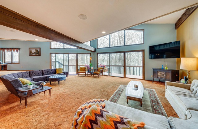 Eclectic Hubertus Home w/Game Room & Fire Pit!