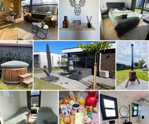 Edelhert, moderne en comfortabele vakantiewoning met hottub!