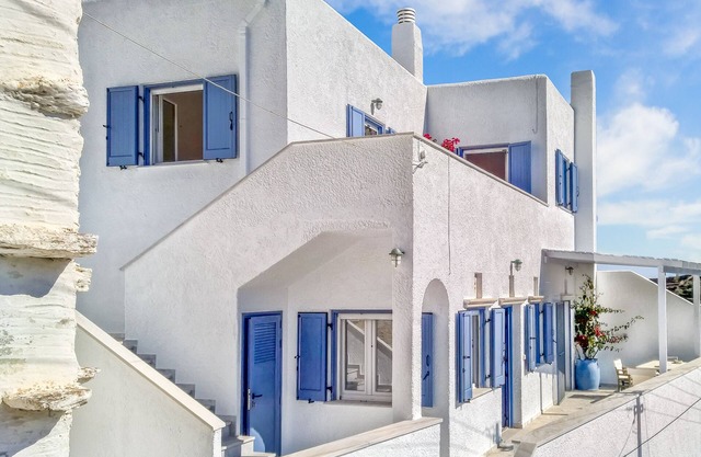 Elegant Cycladic Marble Residence In A Picturesque Village