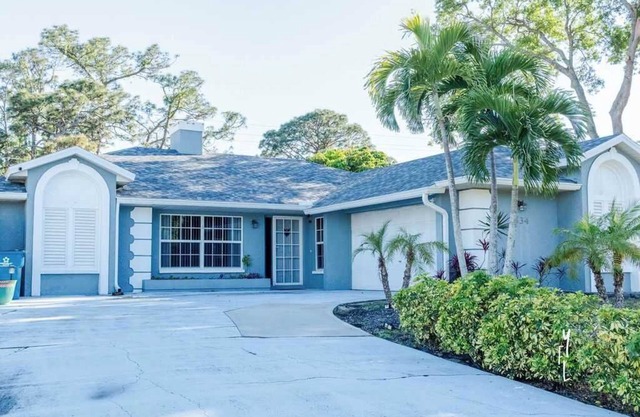 Elegant Palm Bay Getaway with Large Backyard