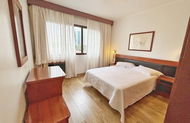 ENB Flat Hotel em SBC p/2 pp Espaço e Conforto