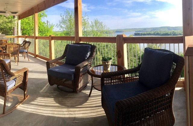 Enjoy a gorgeous Beaver Lake View Right in Prairie Creek at The Blue Heron.
