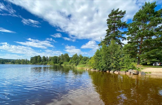 Enjoy a relaxing vacation in the apartment near a family-friendly beach.
