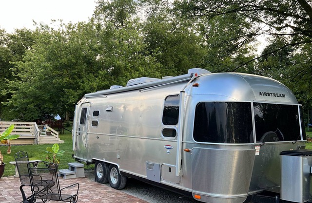 Enjoy a tranquil stay in our iconic, but thoroughly modern Airstream.