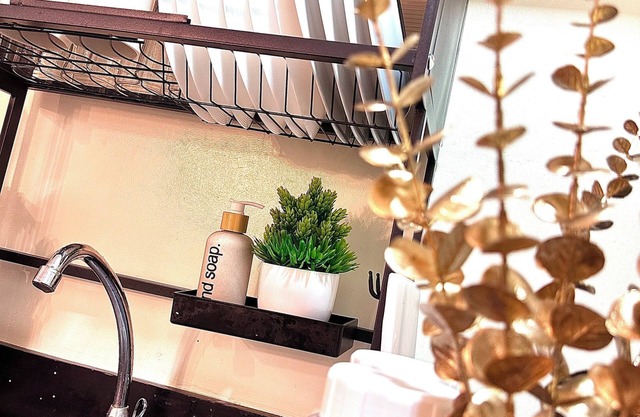 Escape to this condo in picturesque Urban Staycation.