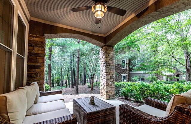 Escape to this Reynolds Lake Oconee two bedroom condo nestled in nature.