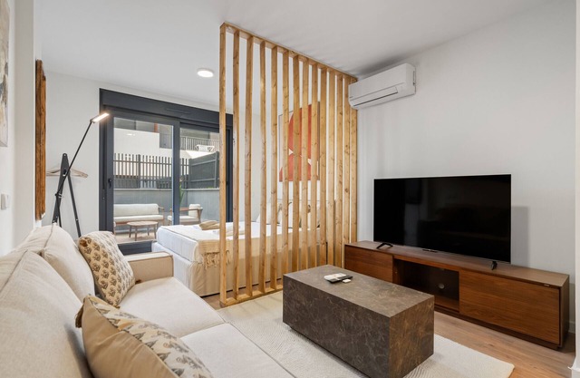 Exclusivo apartamento con terraza privada, piscina, gimnasio y coworking