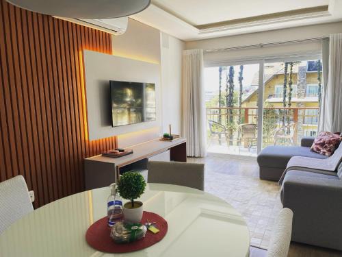 Excelente apartamento em Gramado/RS no Condomínio Casa de Pedra