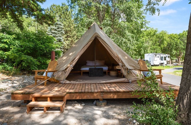 Experience Nature's Spa Glamping at Soap Lake