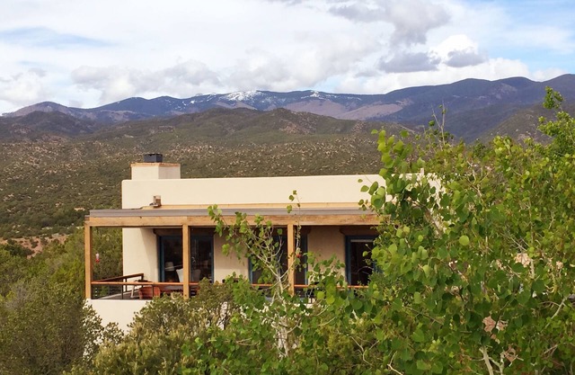 Exquisite Panoramic Views From This Elegant, Modern Ridge-top Adobe Casita
