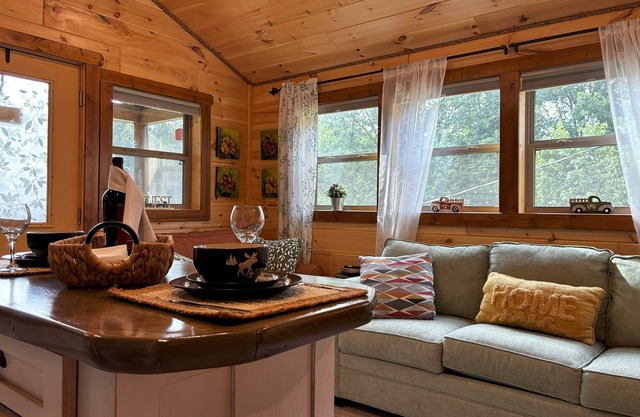 Falcons Nest cabin with AC and WiFi in enchanting Calhoun TN