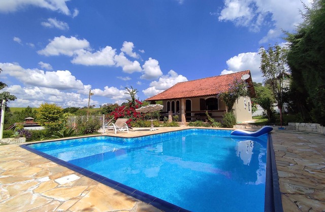 Family farm in gated community