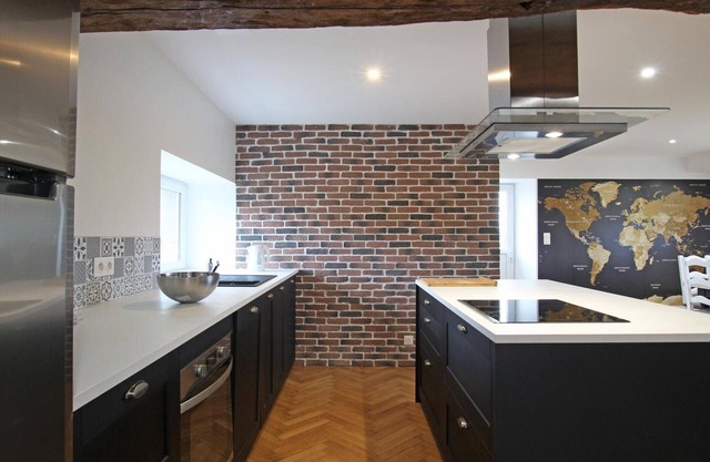 Family house with terrace and countryside view