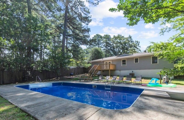 Fenced Yard with Private Pool! Close to Hospital