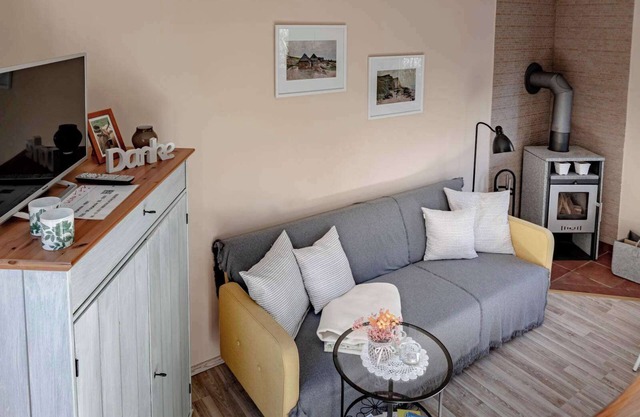 Ferienhaus Mandelhaus 2 mit Boddenblick - Natur & Entspannung in Saal