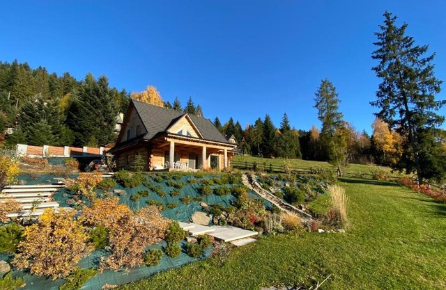 Fijałówka dom z bali w Gorcach