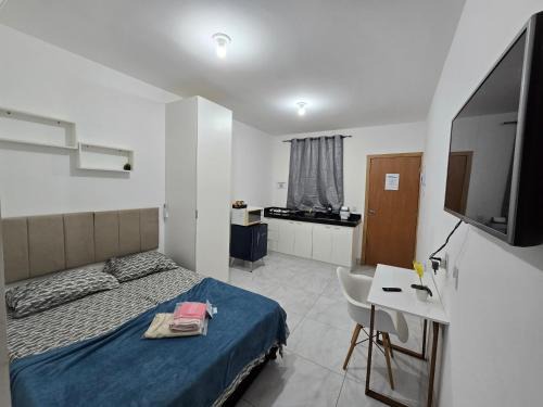 Flat completo a 5 minutos apé de mercado, farmácia
