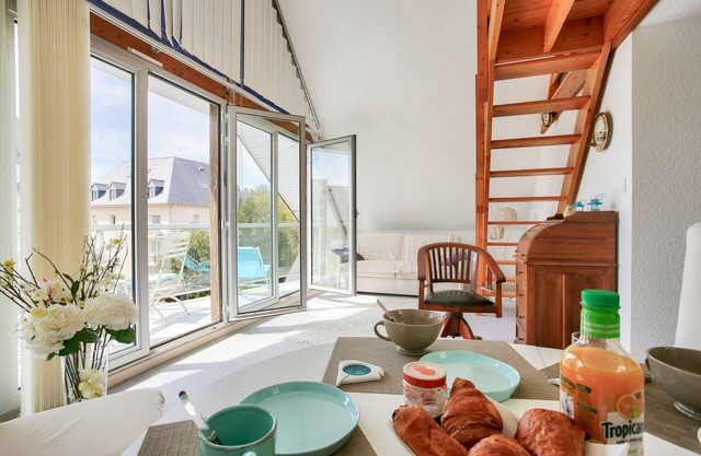 Flat for 4 under the roof, Erquy